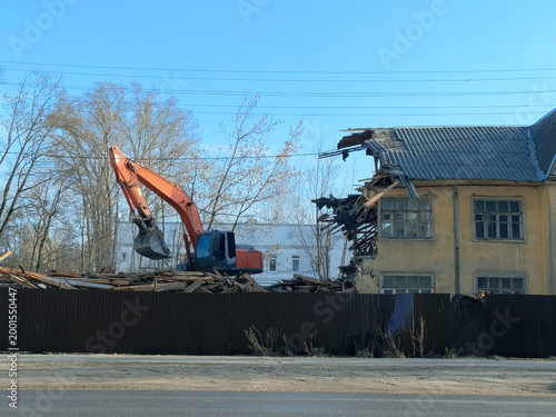 the old street is being updated