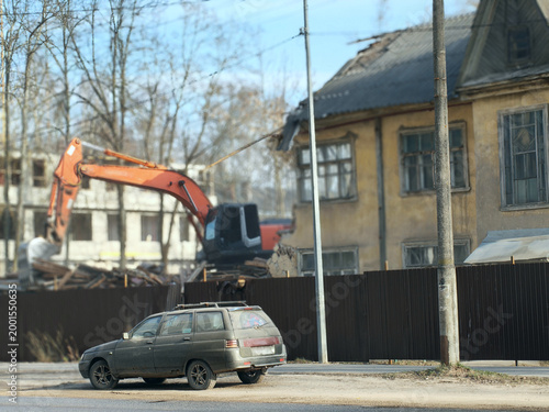 the old street is being updated