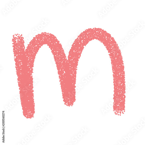 Alphabet scribbles with crayons, alphabet doodle 