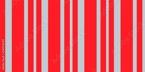 Vertical stripe red pattern. Seamless background for winter holidays. Candy cane texture, pattern with red lines.