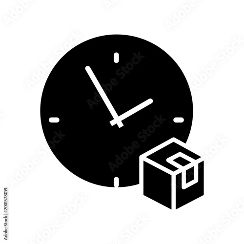 Parcel icon vector. Package transport Illustration sign. Cargo transportation symbol. Cargo delivery logo. premise web icon.