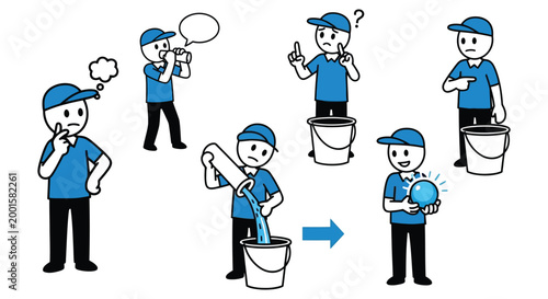 Medical icon illustration step by step guide for healthcare professionals patient care