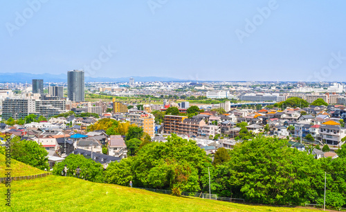 郊外の住宅地　東京