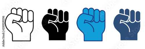 Determination Icon Set Multiple Style Vector Illustration