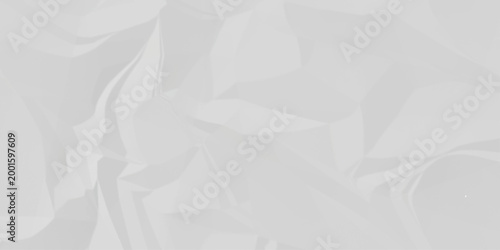 Crumple crushed white paper obsolete rumple craft design. wrinkle ripped cardboard crumple aged closeup recycled document grunge paper background.