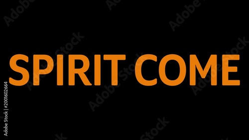 Pentecost Short Quotes Minimal Text. Holy Spirit Fire Christian Typography Design