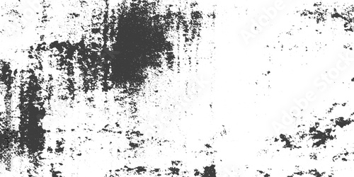 Foto Distressed Black and White Grunge Texture Background with Grainy Splatter and We