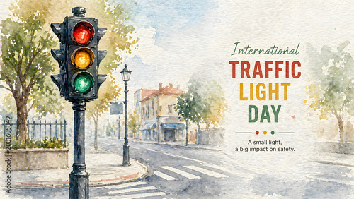 Traffic light with green signal on city street during daytime  
