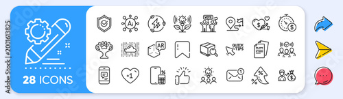 Cloud system, Phone calculator and Green electricity line icons. Interest rate, AI generate, Inflation icons. Pack of Augmented reality, Winner cup, Incubator icon. Vector