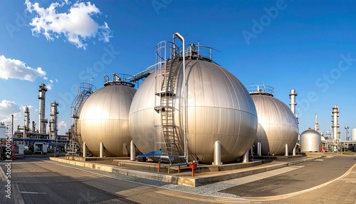 oil storage tanks