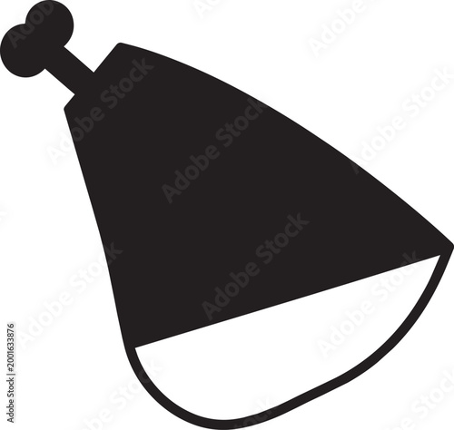 Meat Silhouette Black Vector