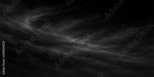 An artistic shot, the intricate swirling patterns of smoke in a dark sky create a sense of mystery. evoking a feeling of contemplation.