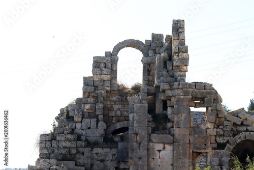 Perge Ancient City in Antalya, Turkey