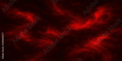 A mesmerizing blend of deep reds and blacks swirls and dances in this abstract composition. The fiery hues create a sense of movement, energy, and an intriguing, artistic visual.