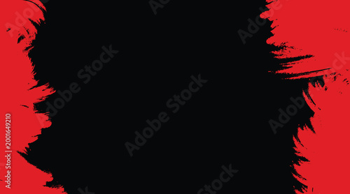 Intense red and black grunge texture a distressed raw and edgy background