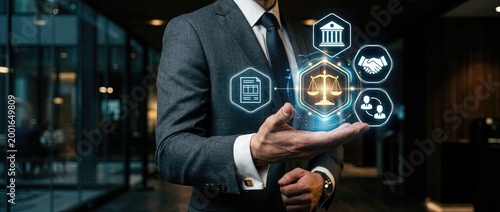 Legal technology innovation business solutions for law firms in modern office environments professional context expert viewpoint empowering concepts