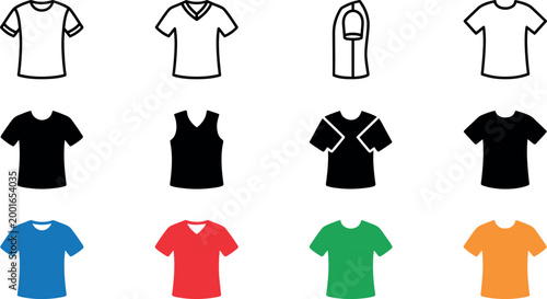 Football championship 2026 vector illustration diverse jersey designs for sports fans