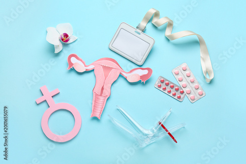 Gynecological speculum with...