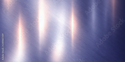 Abstract vertical streaks of light dance across a metallic surface, creating a modern, sleek and artistic texture, ideal for minimalist designs and adding a touch of elegance.