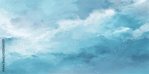 sky with dreamy and pastel color and soft clouds, the perfect background for art, the atmosphere with freedom, hope and peace.