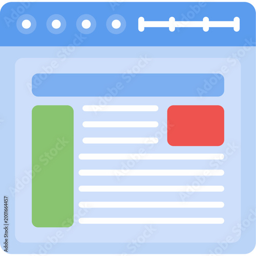 Domain Authority Icon Vector Element