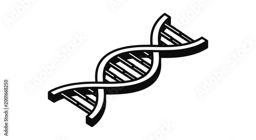 DNA Double Helix Icon
