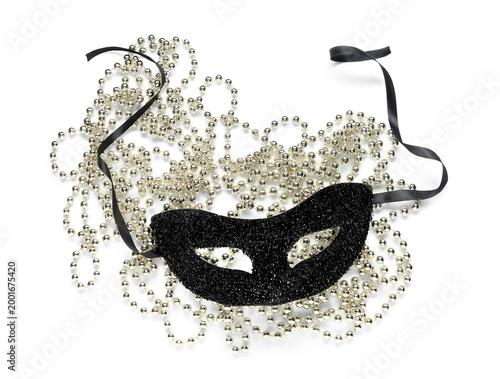 Beautiful black carnival ma...