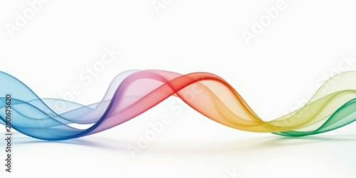 Abstract colorful smoke and waves create a futuristic vector design with smooth curves and flowing motion in a vibrant digital art wallpaper backdrop