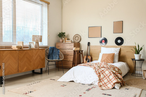 Interior of teenager's room...
