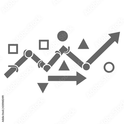 Speed Limit Sign Vector, Traffic Restriction Road Sign Icon, Maximum Speed Warning Symbol, Highway Safety Signage Illustration, Regulatory Traffic Control Symbol, Isolated on White Background