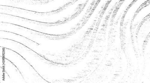 Abstract textured background with curved grey lines and scattered dots on white pattern