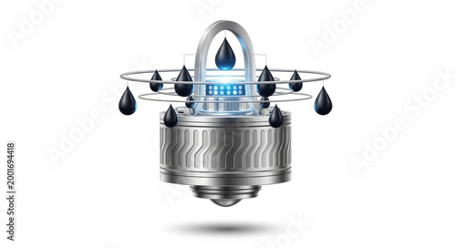 Smart Gravity Reactor Isolated Object

