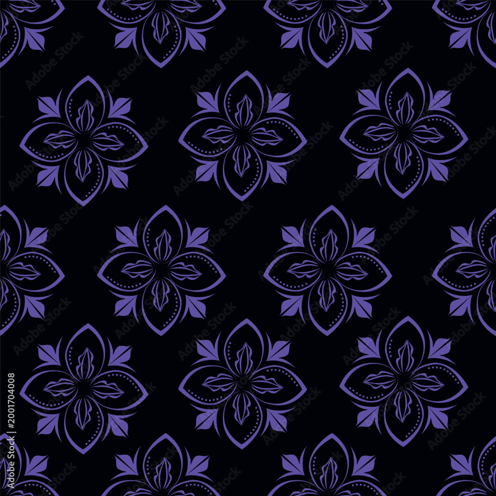 Fototapeta premium seamless floral pattern