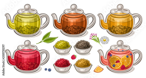 Vector Teapot Set