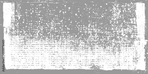 Grayscale distressed texture with scattered white dots and horizontal lines grunge abstract background