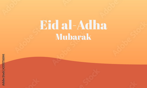 Eid al Adha Mubarak Design for Celebrations and Festive Greetings