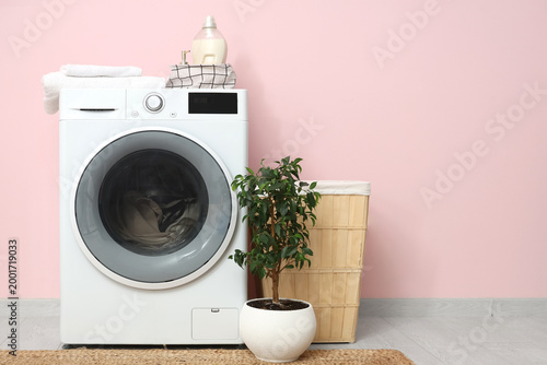 Modern washing machine with...