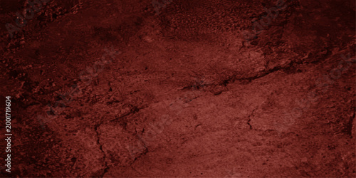 Obraz na płótnie Old grunge brown stone wall texture background with rough earthy surface pattern
