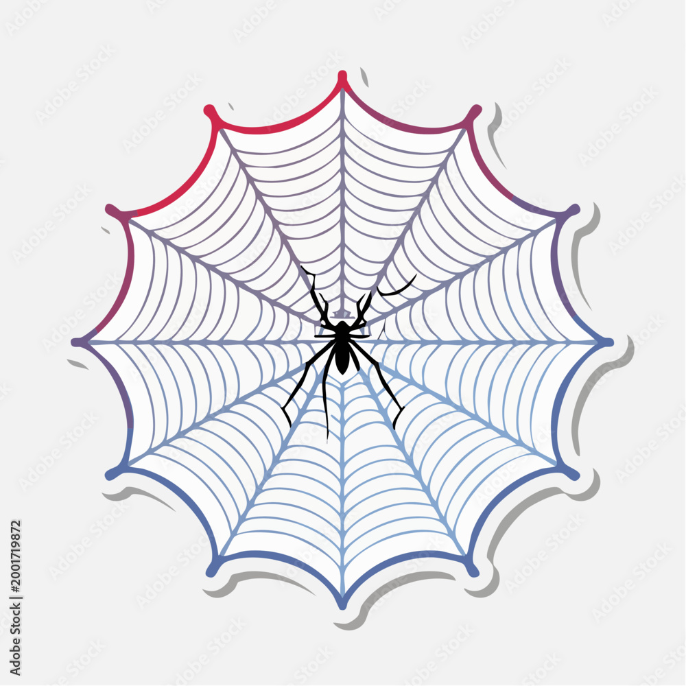 Fototapeta premium Spider on a Web