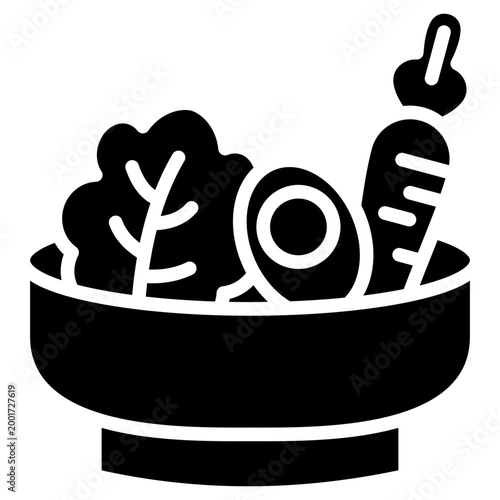 Healthy Meals glyph icon