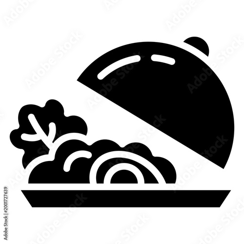Fresh Meals glyph icon