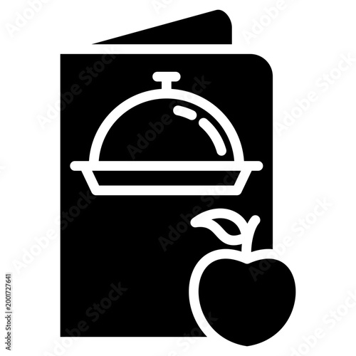 Healthy Menu glyph icon
