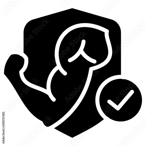 High Protein glyph icon