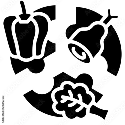 Food Nutrition glyph icon
