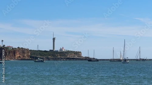  touristic city Portimao in the Algarve Portugal
