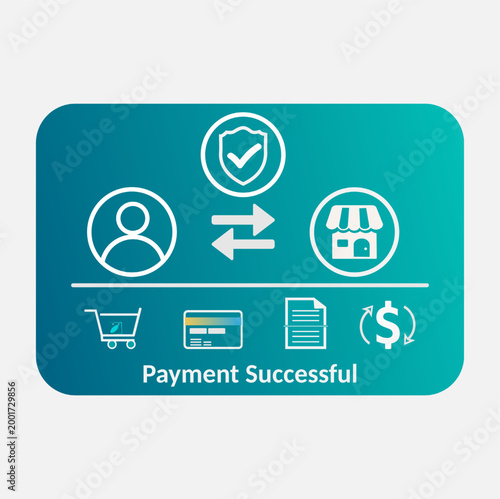 Payment Success Ecommerce Dashboard Icon