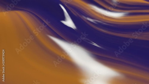 Abstract orange and blue background.