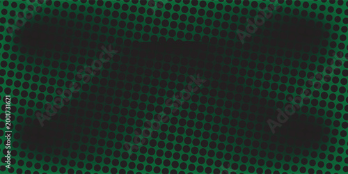 Latar belakang hijau - pirus dibagi dengan diagonal. Latar belakang ilustrasi vektor menjadi dua warna dengan halfton