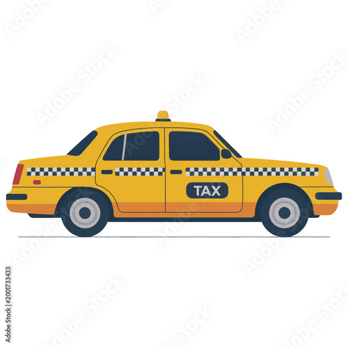 yellow taxi cab
