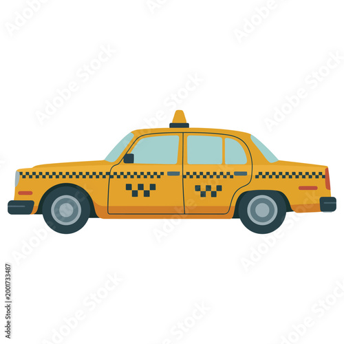 yellow taxi cab